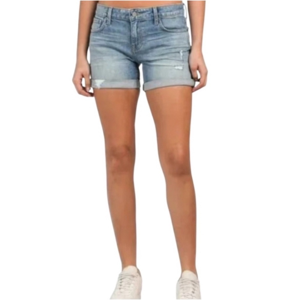 Women’s Lucky Brand “The Rollup” Denim Shorts SZ 26